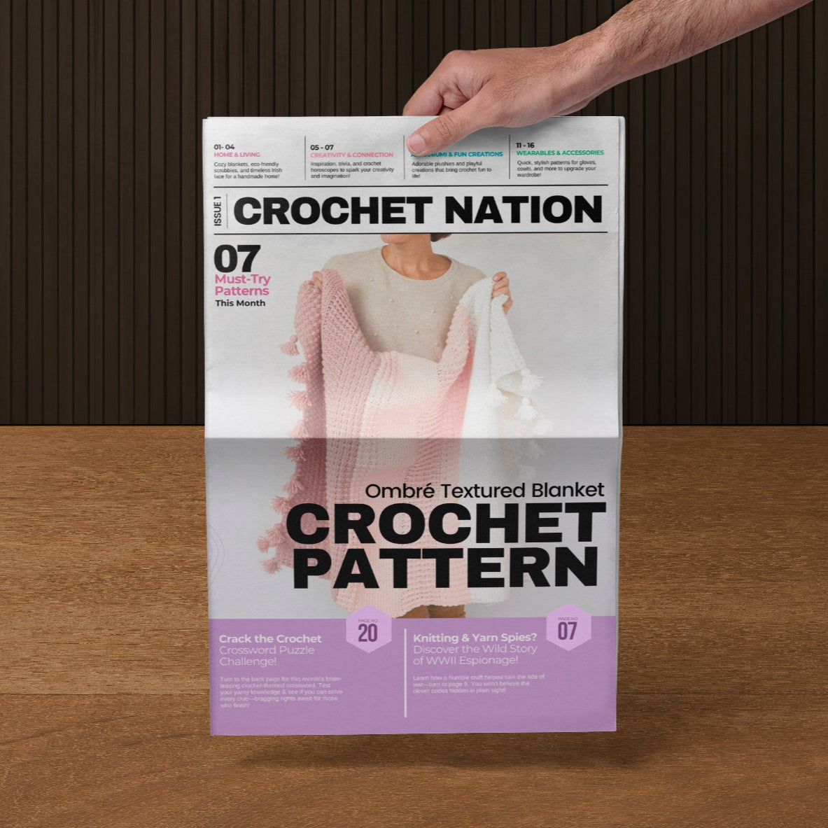 Crochet Nation • 1-Issue-a-Month Subscription Plan *