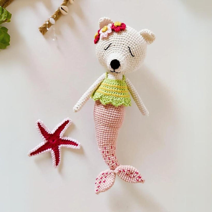 Poppy the Merpolar Bear Crochet Pattern