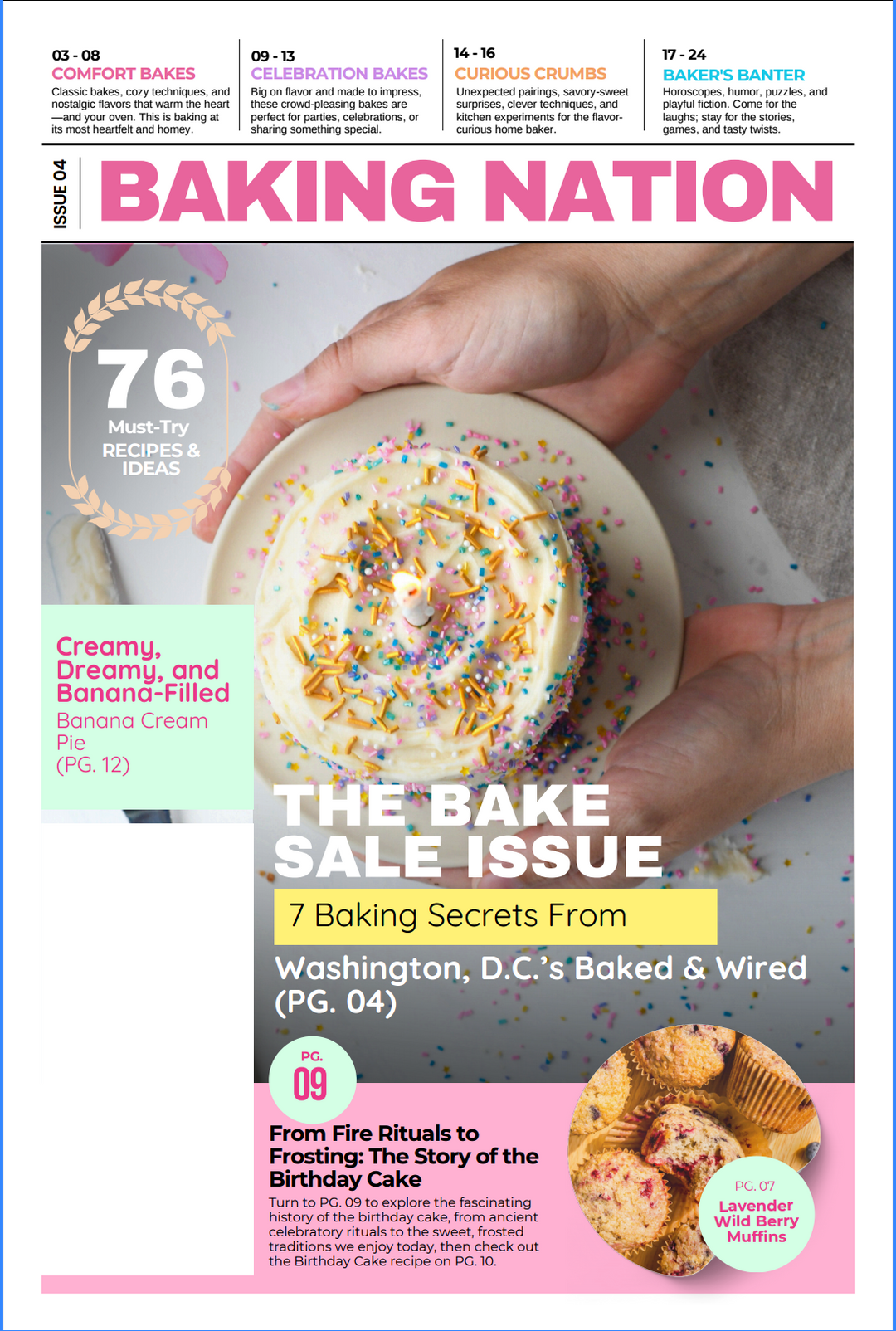 Baking Blog Newsletter Baking Nation • Issue 4 – The Kindness Company
