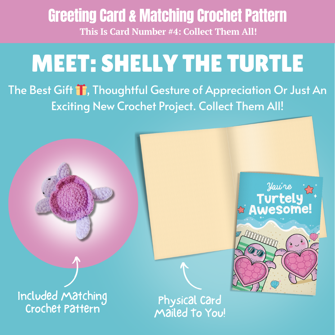 Mega Bundle: 32 Crochet Greeting Cards & Matching Patterns Bundle