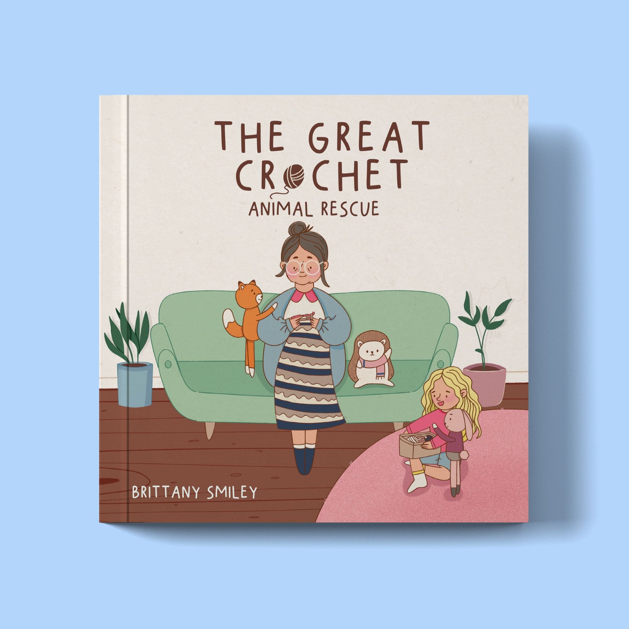 The Great Crochet Animal Rescue Illustrated Book & Bunny Crochet Patte ...