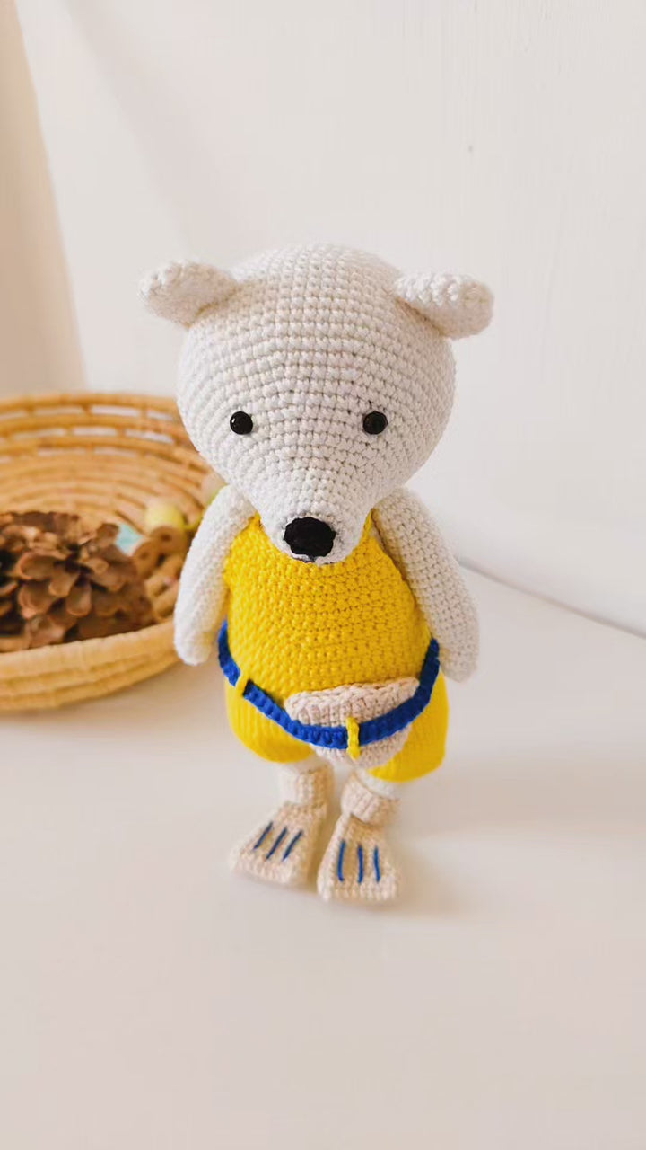 Percy's Save Atlantis Adventure Gear Crochet Pattern