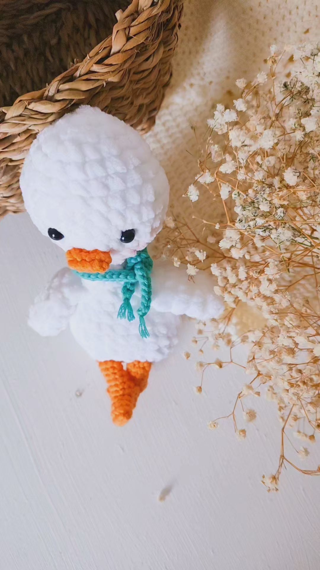 Aidan the Goose Crochet Pattern