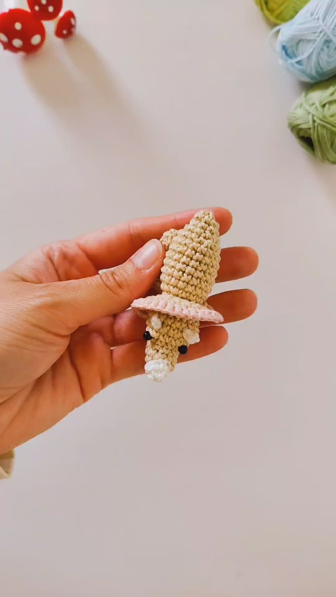 Tina the Mini Triceratops Crochet Pattern