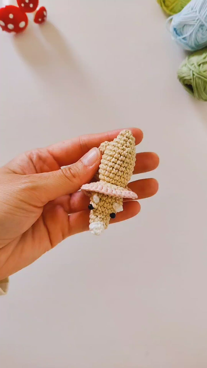 Tina the Mini Triceratops Crochet Pattern