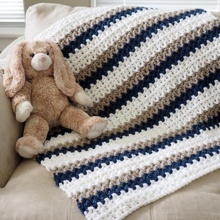 Lily's "Done in a Day" Baby Blanket Crochet Pattern